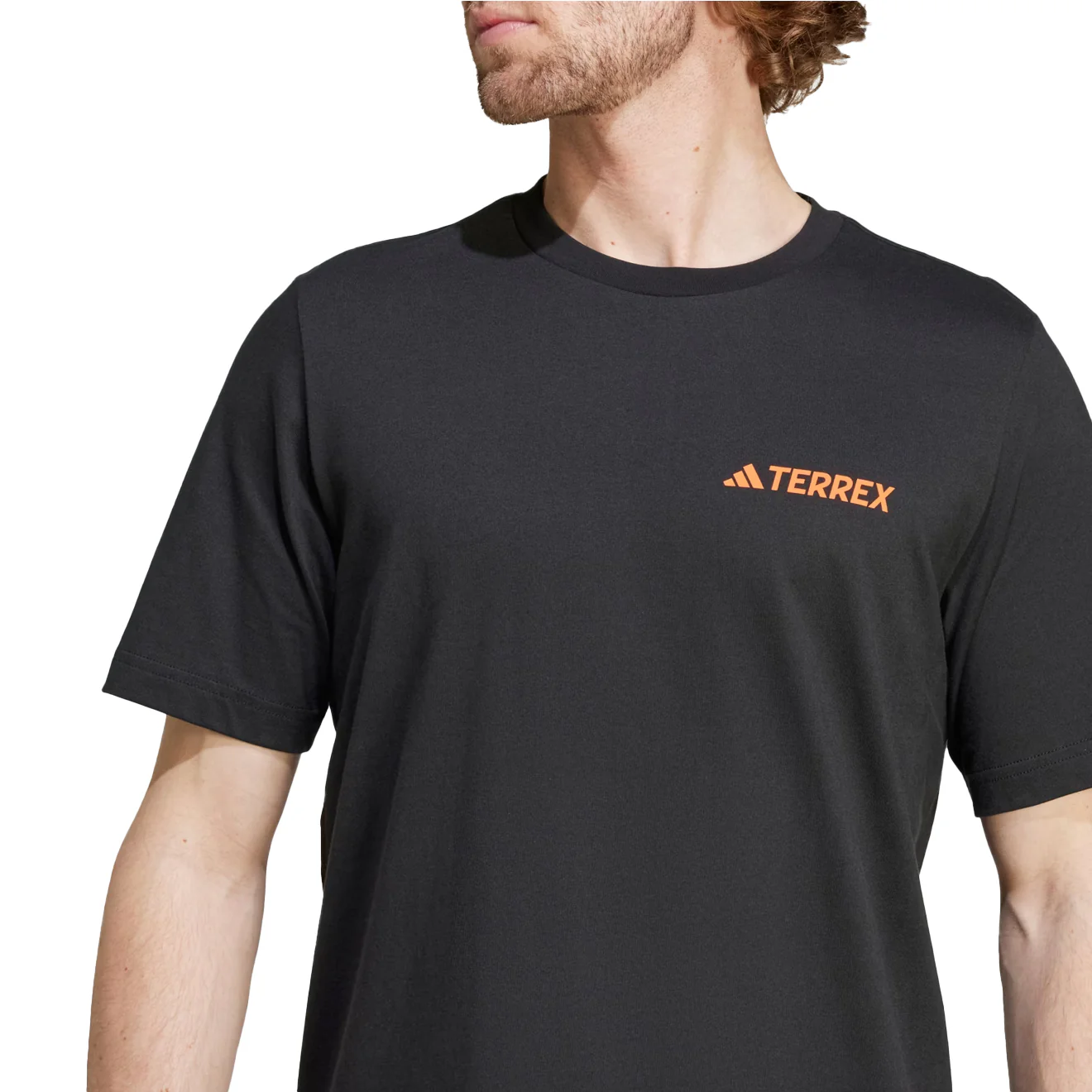 Adidas Terrex Mountain Graphic T-Shirt Black - Image 4