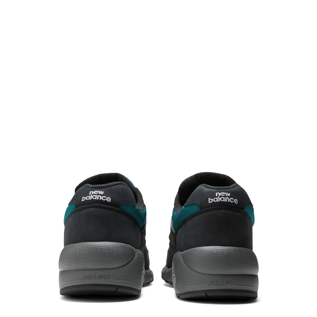 New Balance 580 Trainers Black / Vintage Teal / Magnet - Image 5