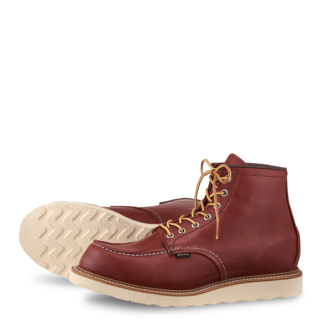 Red Wing 6-Inch Classic Moc Gore-Tex Boot Russet Taos - Image 3
