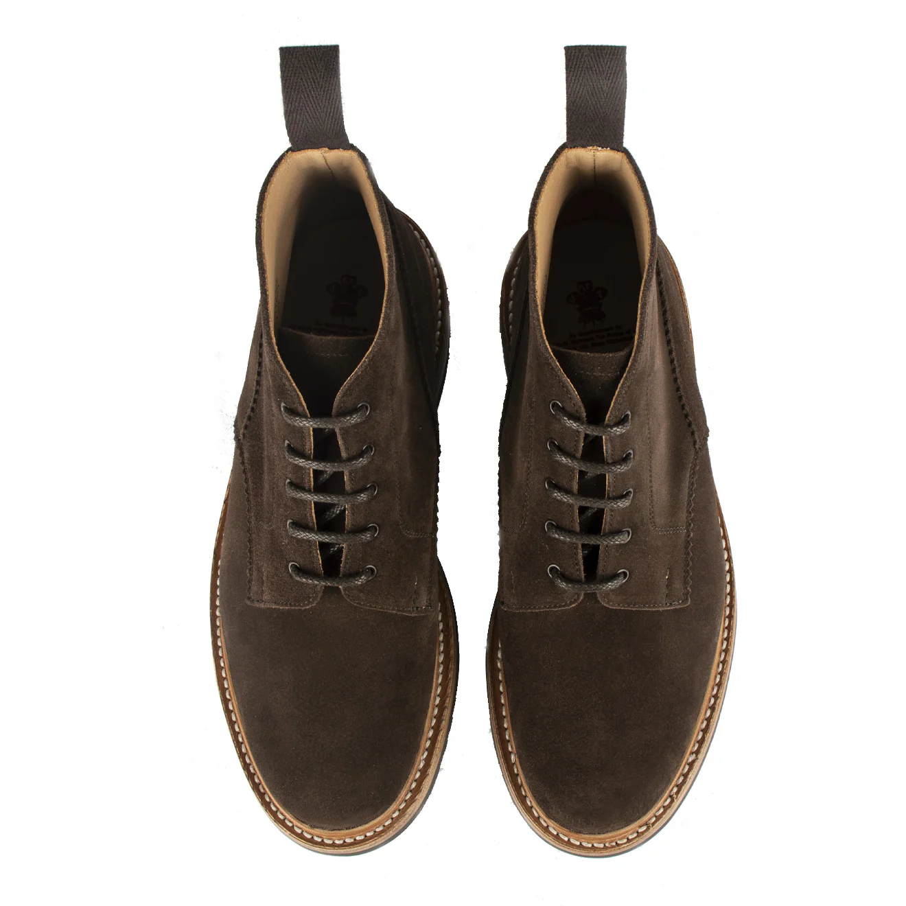 Trickers Evedon Chukka Boot Cafe Repello Suede - Image 7