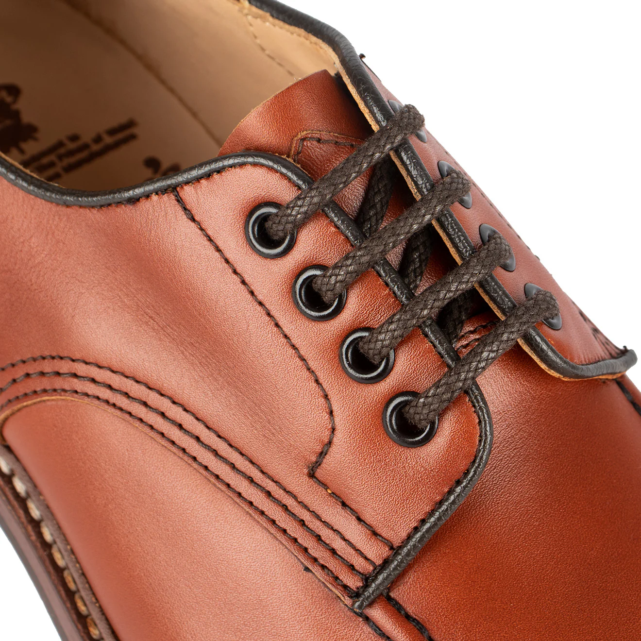 Trickers Heath Golf Derby Shoe Marron - Image 6